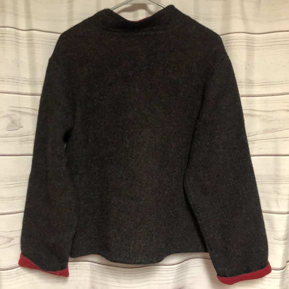 Reversible Alpaca Wool Jacket XL - Picture 4 of 5